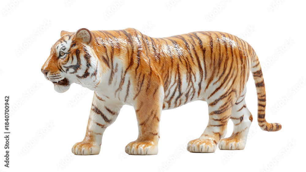 Obraz premium Tiger isolated on transparent background
