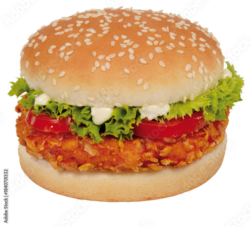 Crunchy Chicken Burger