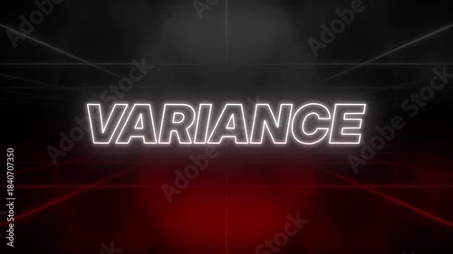 Variance Text 80s Style – Retro Aesthetic Background