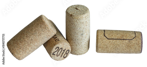 Cuadro en lienzo bouchons de liège de bouteilles de vin