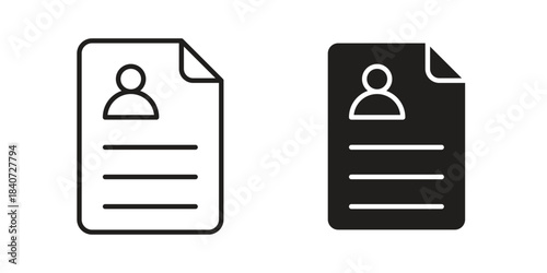 User guide icons vector Collection Clipart Pack. icon with editable line stroke