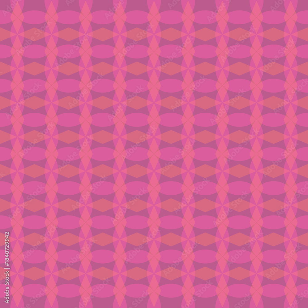Fototapeta premium Abstract Pink Geometric Pattern Background