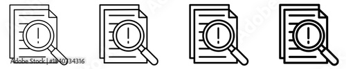 Information Icon Set Different Style Collection

