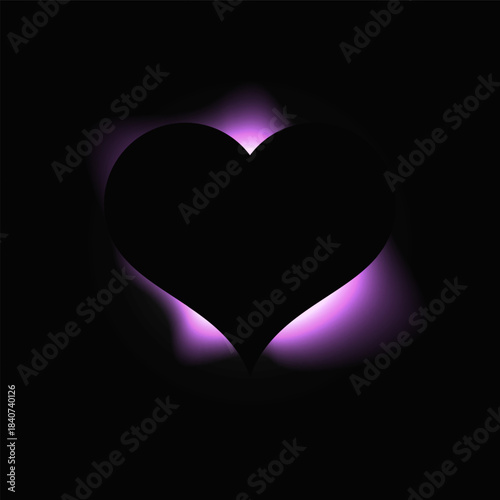 Heart illuminate light frame
