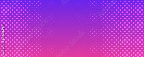 Colorful halftone background with dots