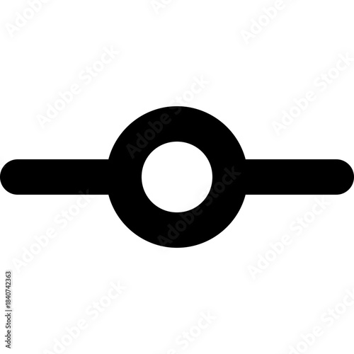 Git commit icon - version control code outline