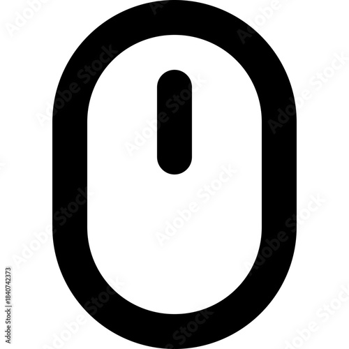 Mouse icon - computer click pointer device outline