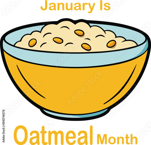 January Is Oatmeal Month
