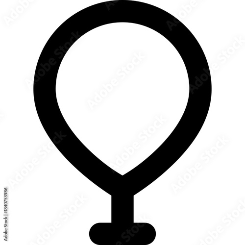 Balloon icon - party celebration birthday outline