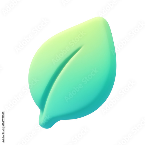 Green Eco Leaf Icon