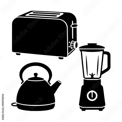 set of kitchen equipment