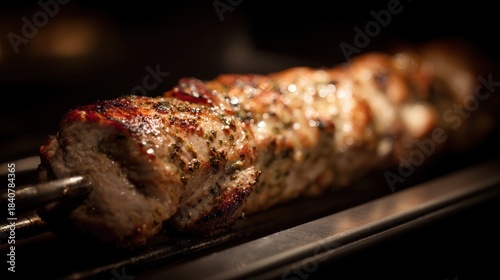 Grilled Meat Skewer: Delicious BBQ, Shish Kebab Recipe