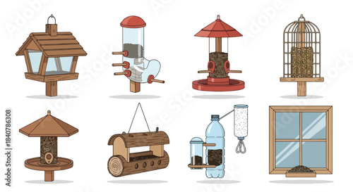 Family washing car together outdoors