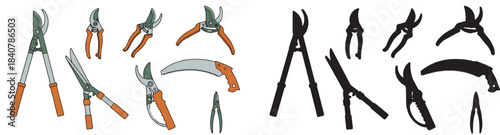 Father and children family moments at home and outdoors