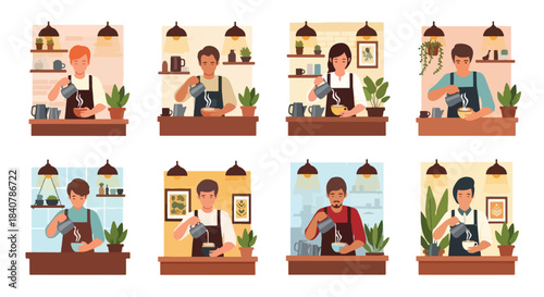 Father and daughter playing puzzle together at home