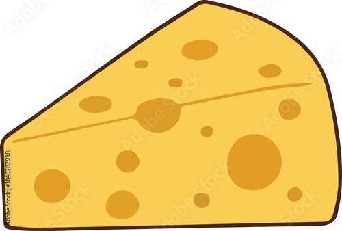 cheese vector illustration