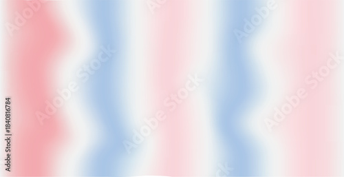 Vertical Wavy Gradient Stripes in Pink and Blue abstract