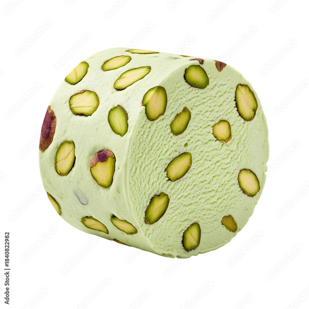 Fototapeta premium Pistachio baklava sweet pastry isolated on transparent background
