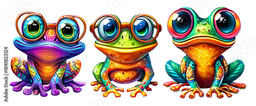 Wallpaper Mural Enchanting Tiny Glowing Critters in a Whimsical Garden Scene Illustration Torontodigital.ca