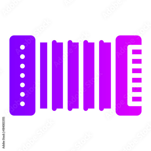 accordion gradient icon