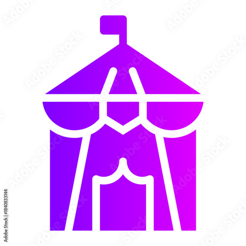 circus gradient icon
