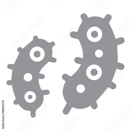 Bacteria Microbe Icons