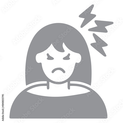 Frustrated Person Icon
