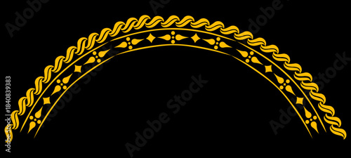 Floral Pattern. Traditional Pattern of Indonesia