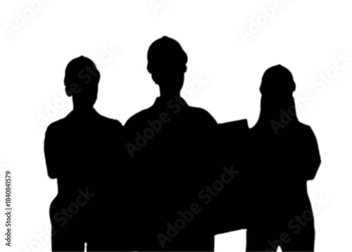 Man Tipping Hat Silhouette Icon – Greeting and Respect Gesture