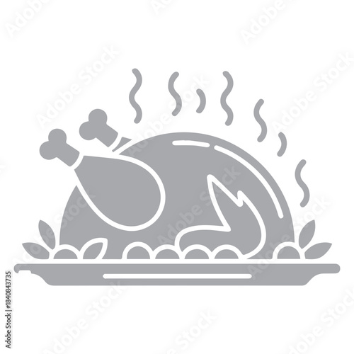 Roast Turkey Icon