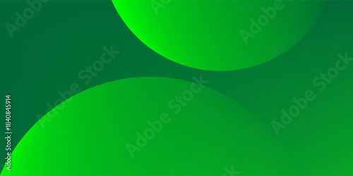 Abstract green circle background trendy. Fluid shapes composition. vector design concept. Decorative web layout simple modern good art natural
