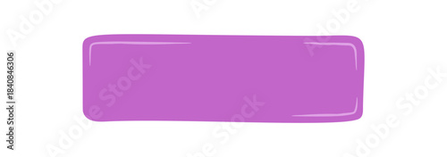 Hand drawn organic rectangle frame with vibrant color and unique shape. This quote patch banner creates a modern card background with graphic style, ideal for bold creative concepts.