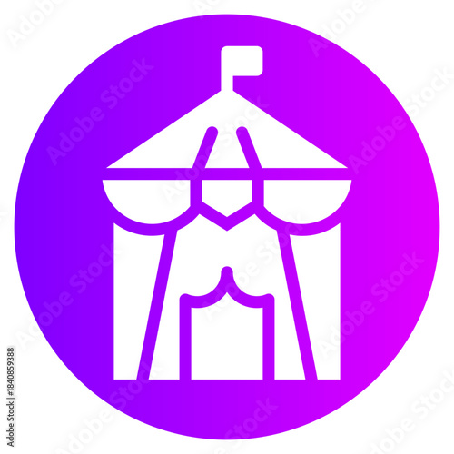 circus gradient icon