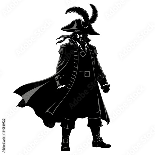 vector illustration of a warrior with sword