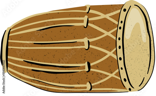 Kendang, Gamelan Indonesian Traditional Music Instrument