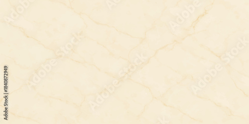 A blank beige parchment with a rough antique texture and aged brown grunge patterns creates a vintage wallpaper design on this ancient paper surface