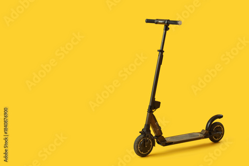 Modern electric scooter on ...