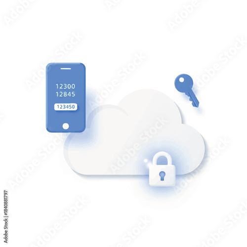 Secure Cloud Storage with Mobile Device and Lock