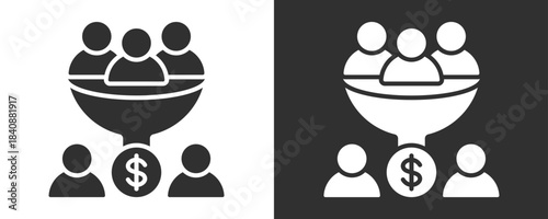 Conversion Icon Set Vector Collection Isolated In Black And White