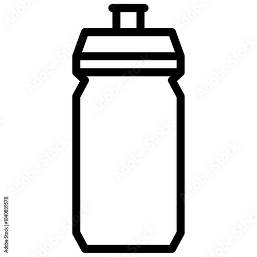vector illustration of a water bottle