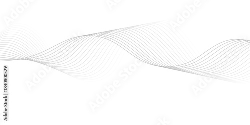 Premium abstract background design with wave line pattern texture in luxury pastel color.