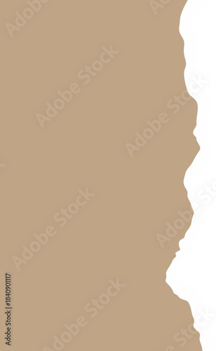 Ripped Torn Paper Border Element