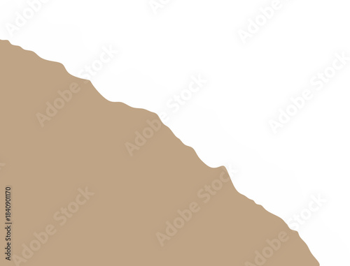 Ripped Torn Paper Border Element