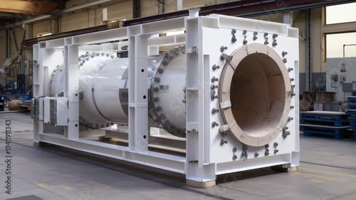 Industrial Machinery in Factory