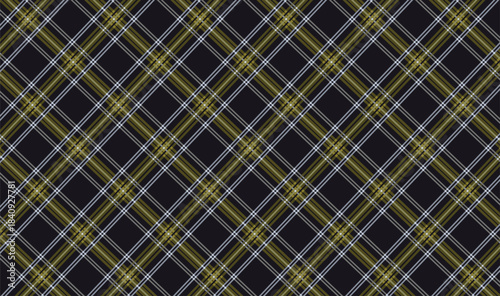 Scottish Tartan Plaid Fabric Pattern Background EPS Vector