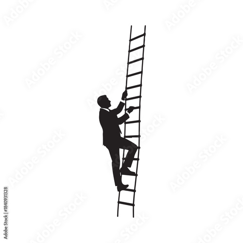 "Ascending Shadows: A Determined Climber Confronts Fear, Perseverance, and Hidden Truths Above Darkness"