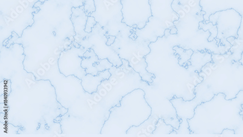 Minimal light marble texture featuring pale blue organic lines forming a clean smooth abstract stone background