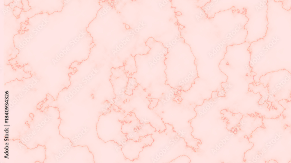 Fototapeta premium Soft pastel peach marble texture with delicate flowing organic veining forming a subtle abstract background