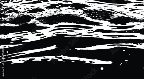 Broken and grated urban street wall construction. vector eps10