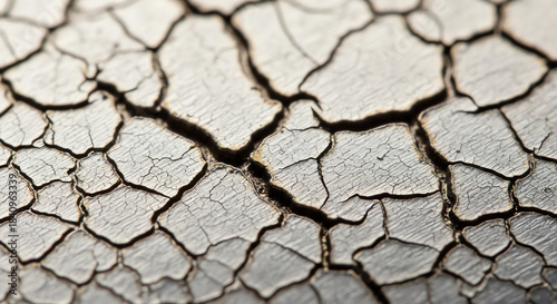 Cracked Dry Earth Surface